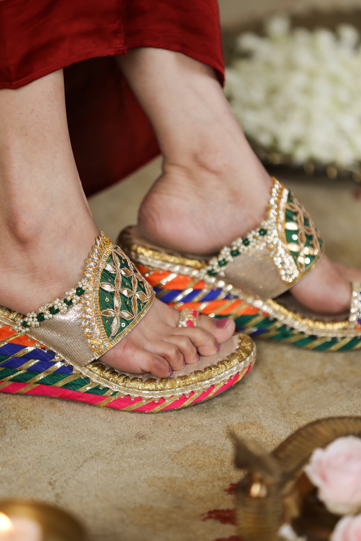 Phulkari Wedges image 3
