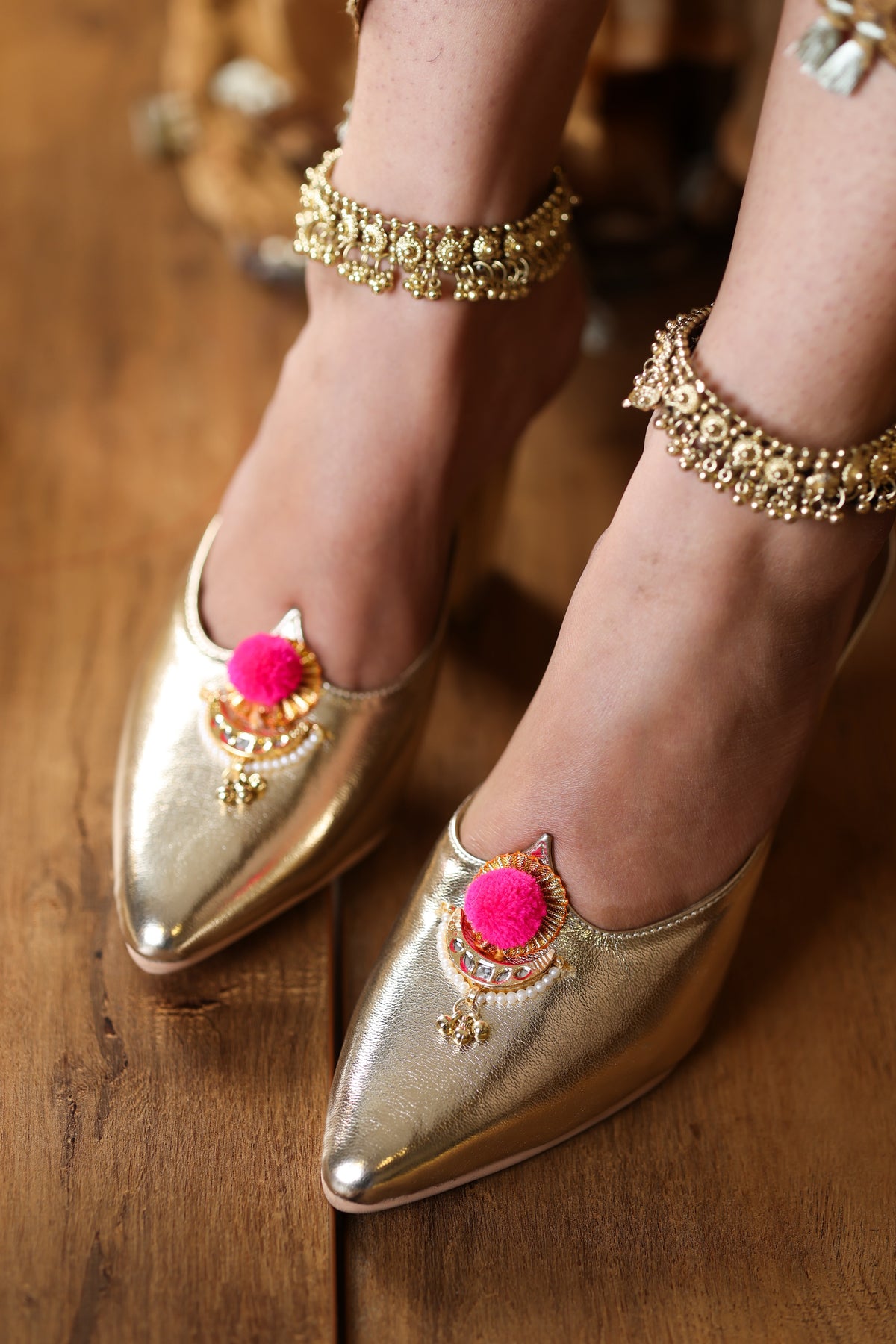 Ishira Gold Heels image 8