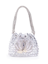 Silver Lotus (Potli)