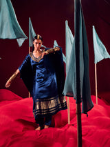 Amor Blue Kaftan Set