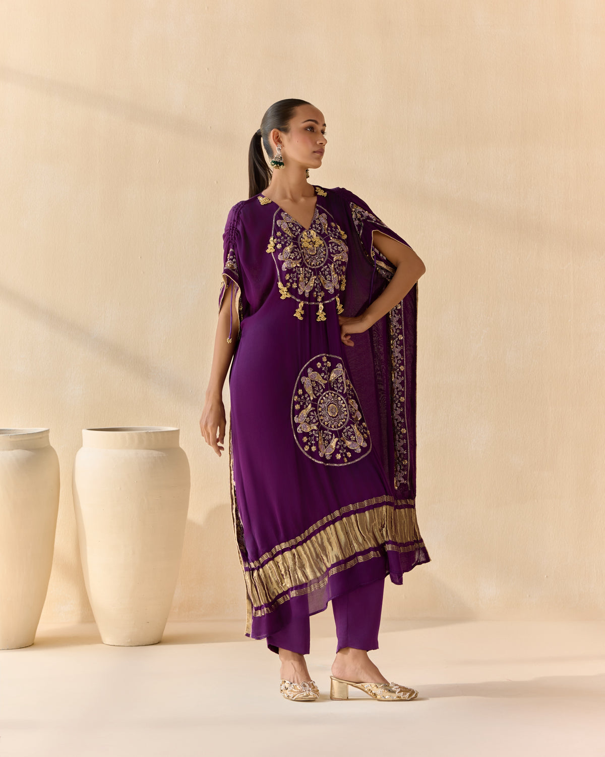 rangdharini co ord set - detail view 2