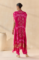 Rasika Pink Kaftan