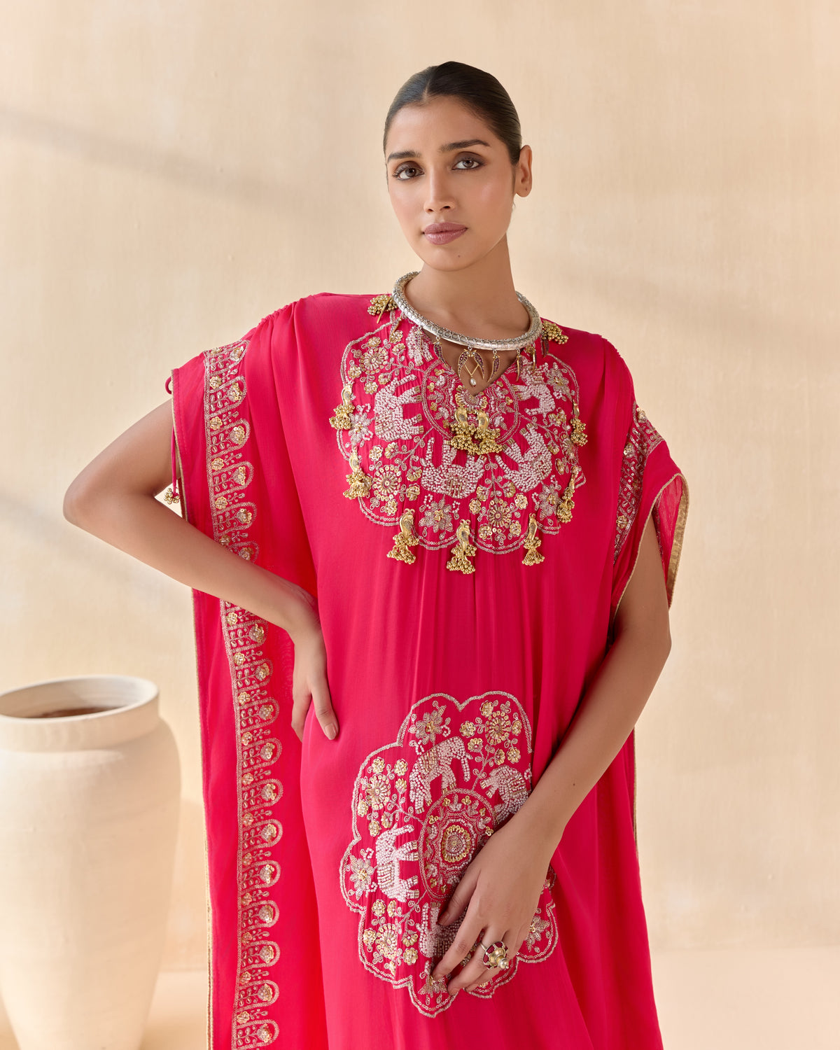 abhiruchi kaftan - front view