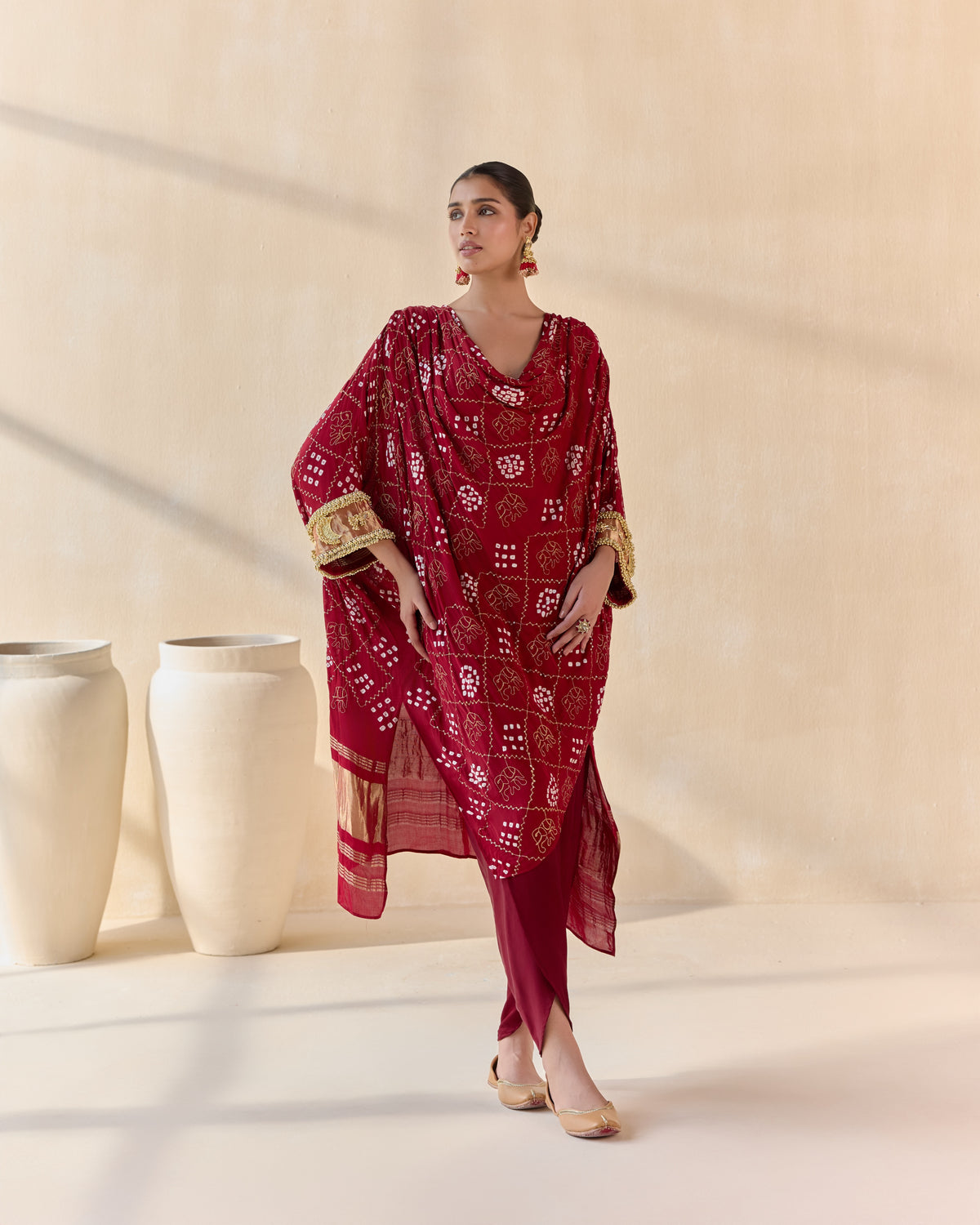 abeer kaftan set - detail view 2