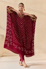 Daksha - Maroon (Kaftan)
