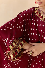 Daksha - Maroon (Kaftan)