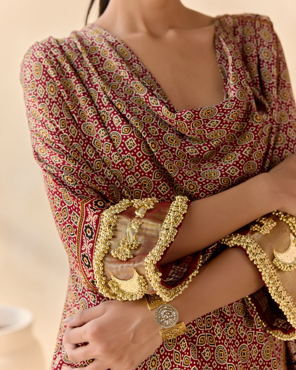 zariyara kaftan set - detail view 4