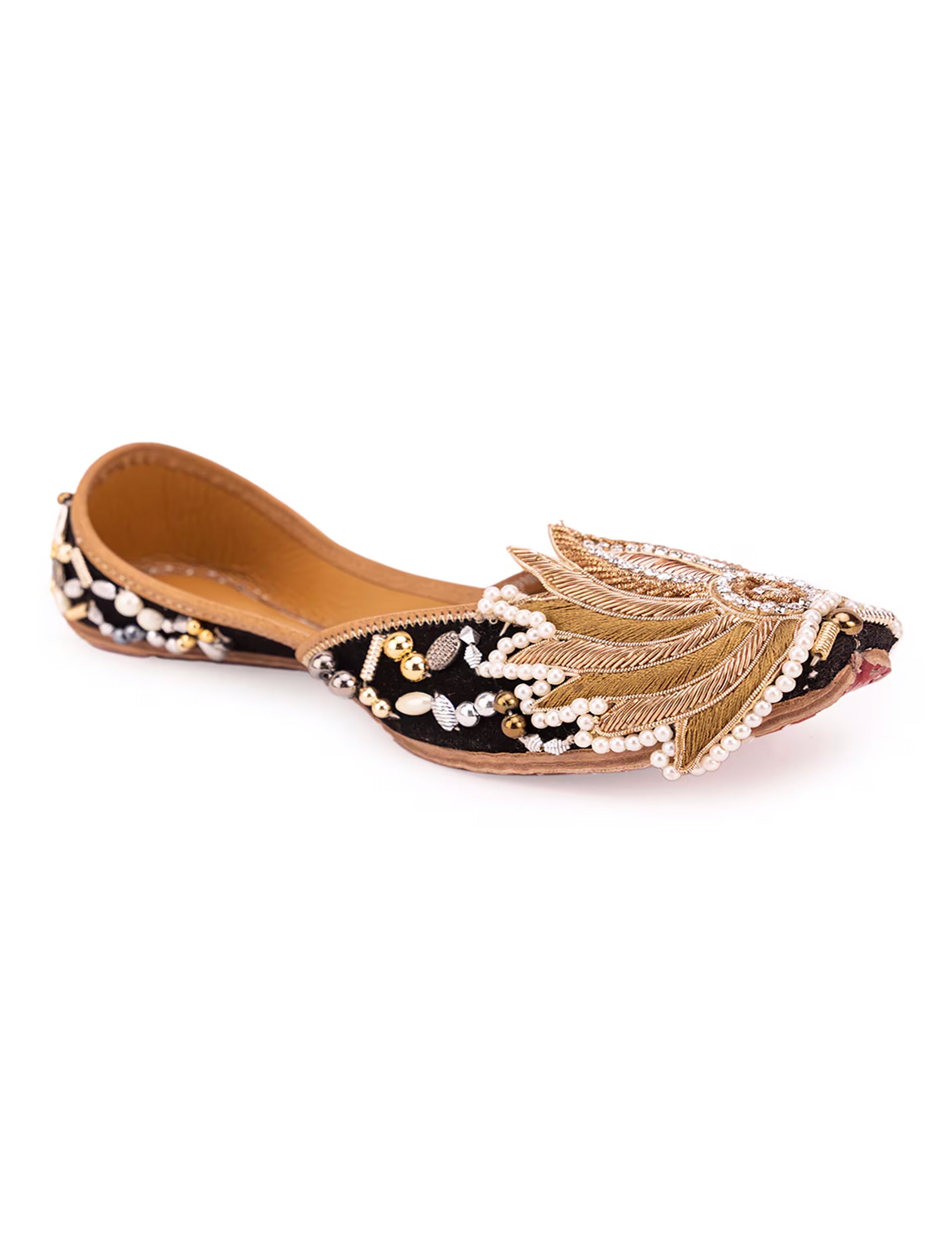 Gold Lotus Black (Jutti)