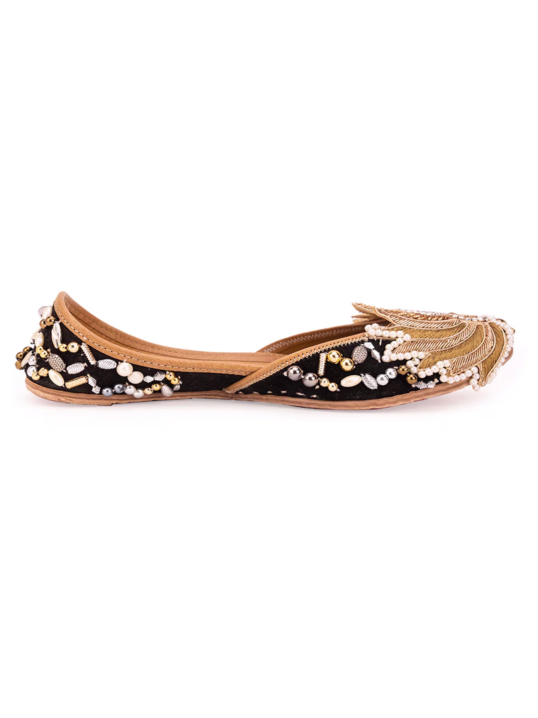 Gold Lotus Black (Jutti)