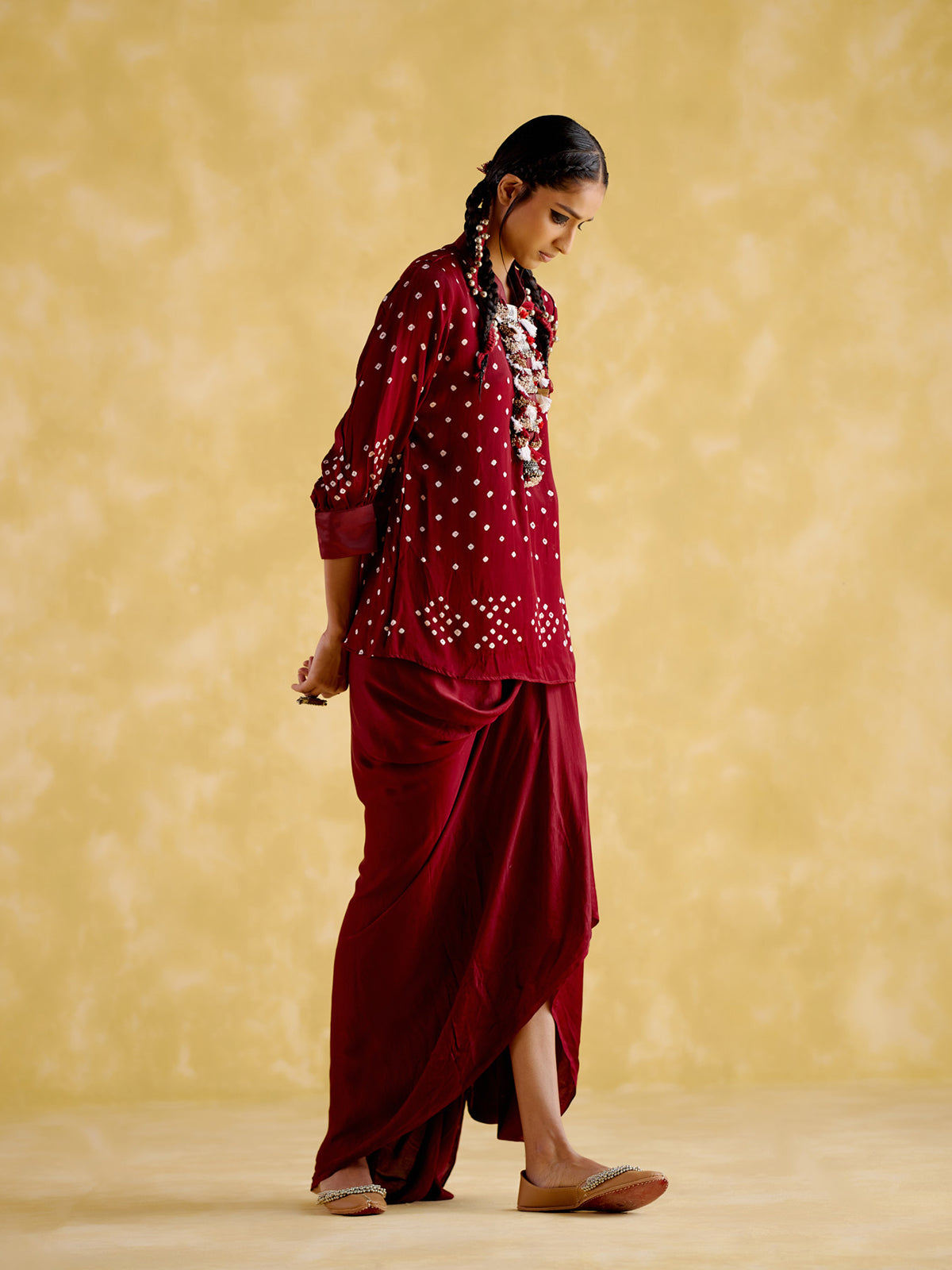 Dalia Maroon Co Ords