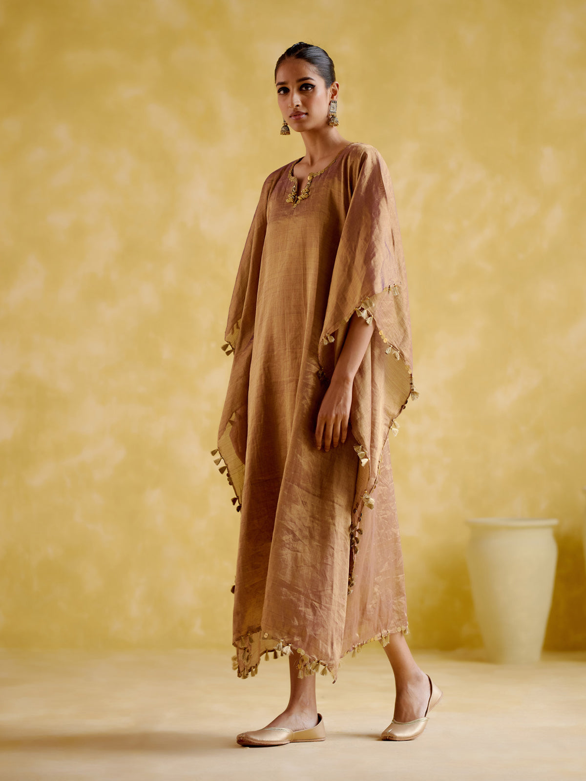 Ahana Gold (Kaftan)