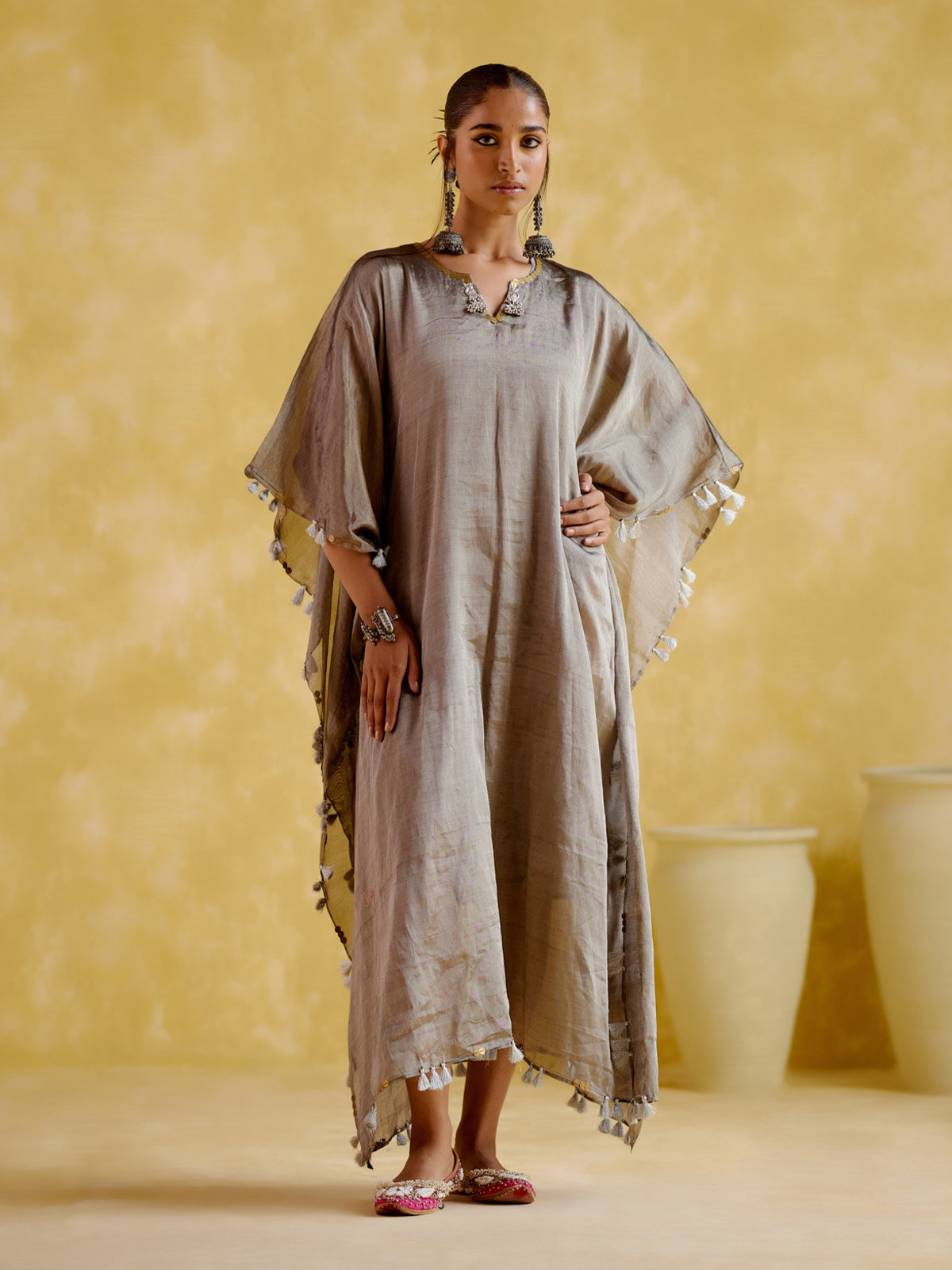 Ahana Silver (Kaftan)