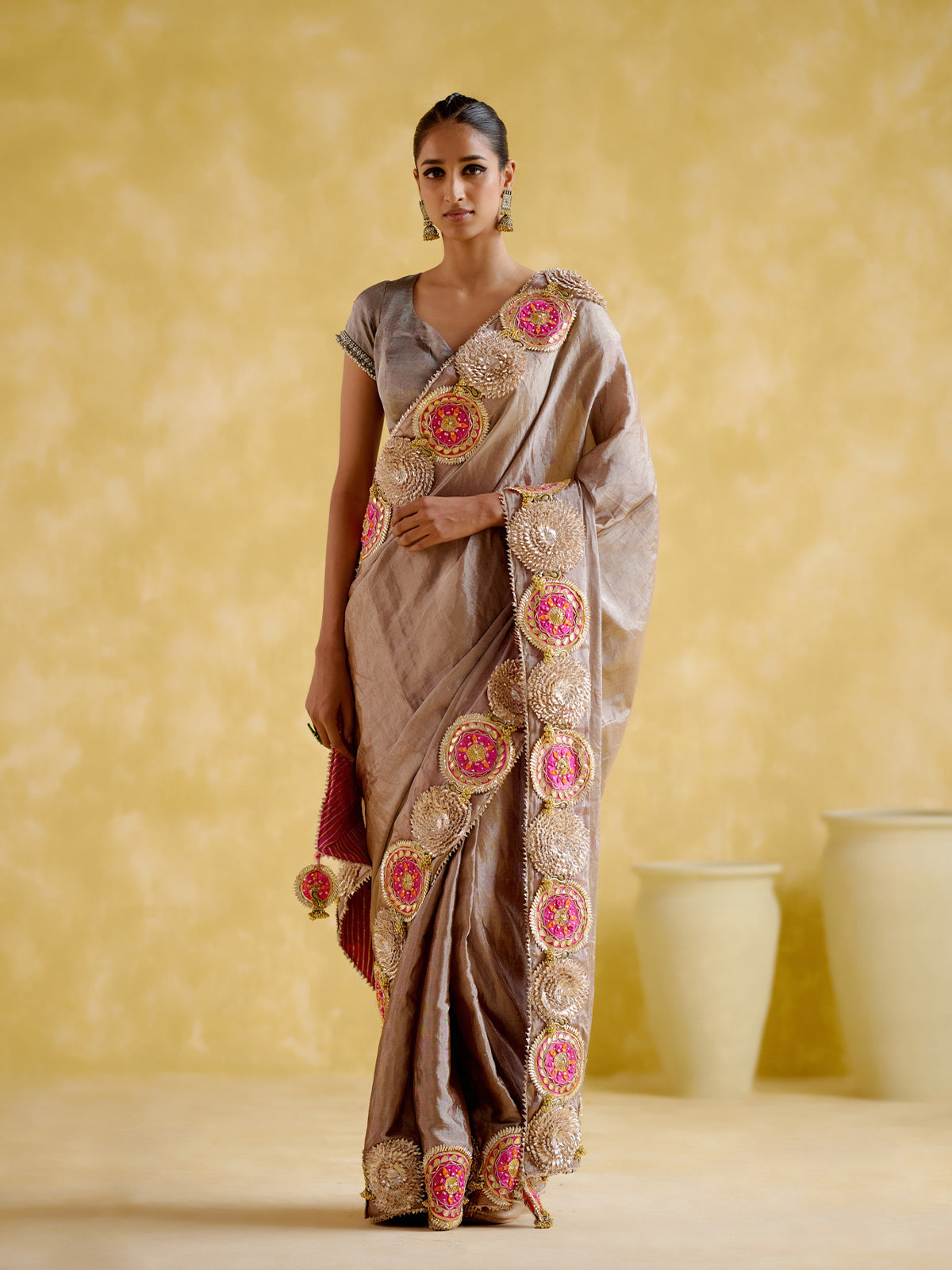Dityaa Silver (Saree)