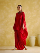 Arundhati Red (Kaftan Set)