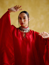 Arundhati Red (Kaftan Set)