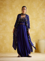 Malini Blue (Bandhini)