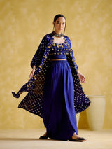 Malini Blue (Bandhini)