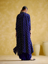 Malini Blue (Bandhini)