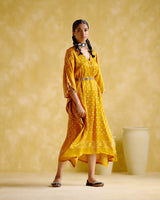 Annika - mustard bandhini - 5elements