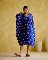 Annapoorna- blue bandhini Kaftan - 5elements