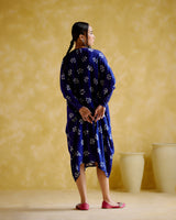 Annapoorna- blue bandhini Kaftan - 5elements