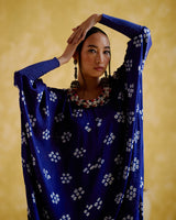 Annapoorna- blue bandhini Kaftan - 5elements