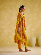 Malini Yellow (Bandhini)