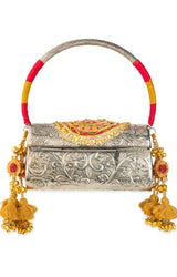 Tanvika Silver Handbag