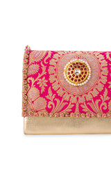 Vanika Pink Handbag