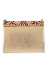 Vanika Maroon Handbag