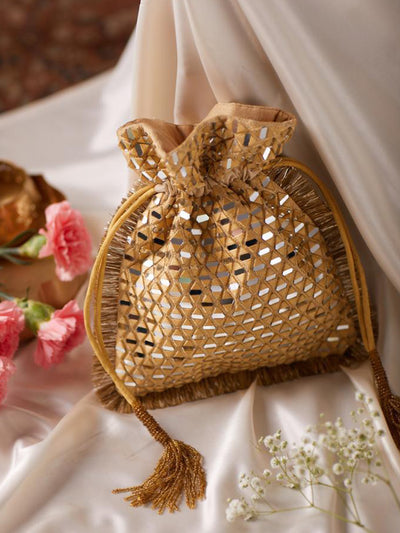 Glow Gold Potli (Bag)