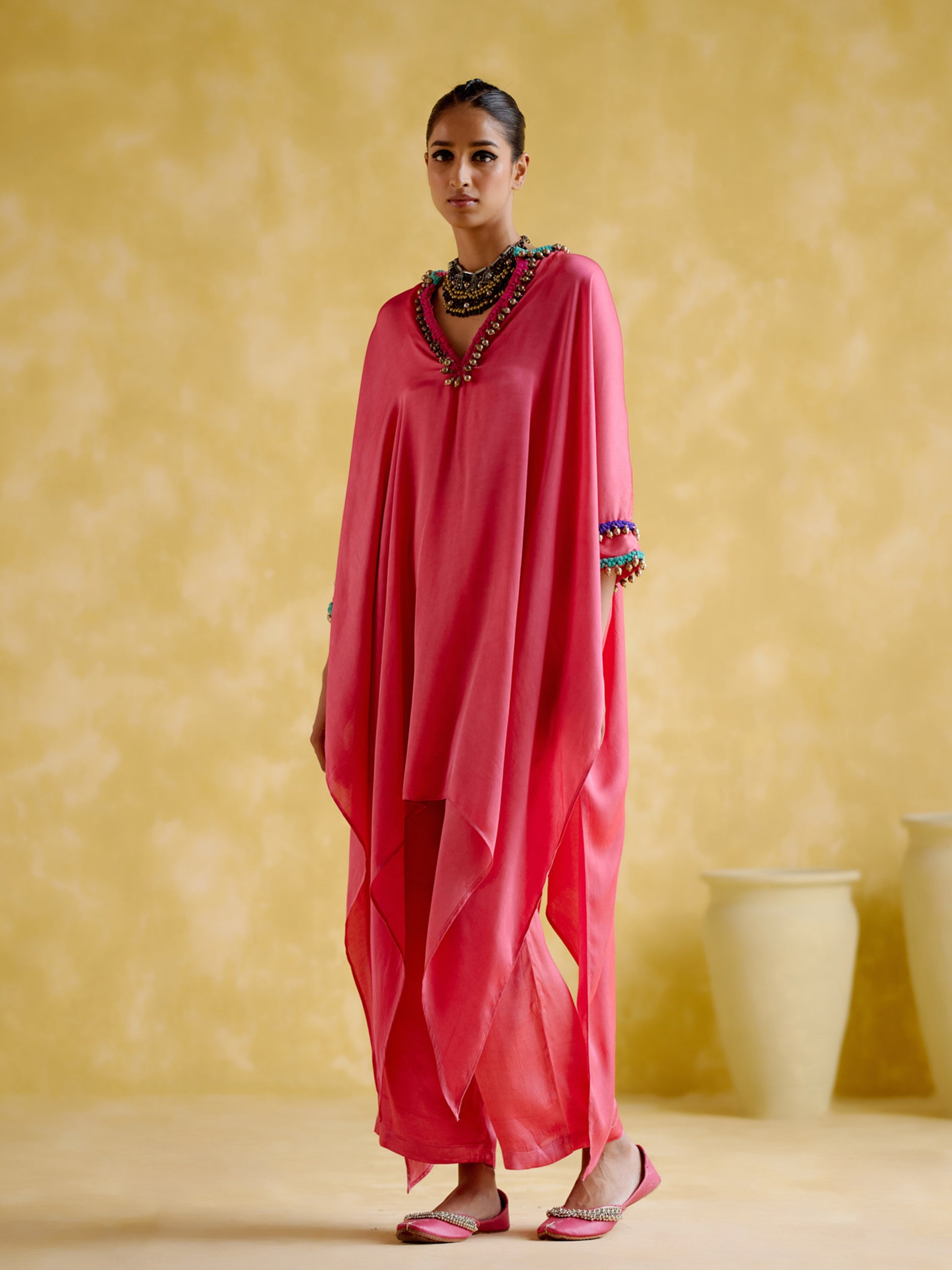 Bhavishya Pink Co Ords Set