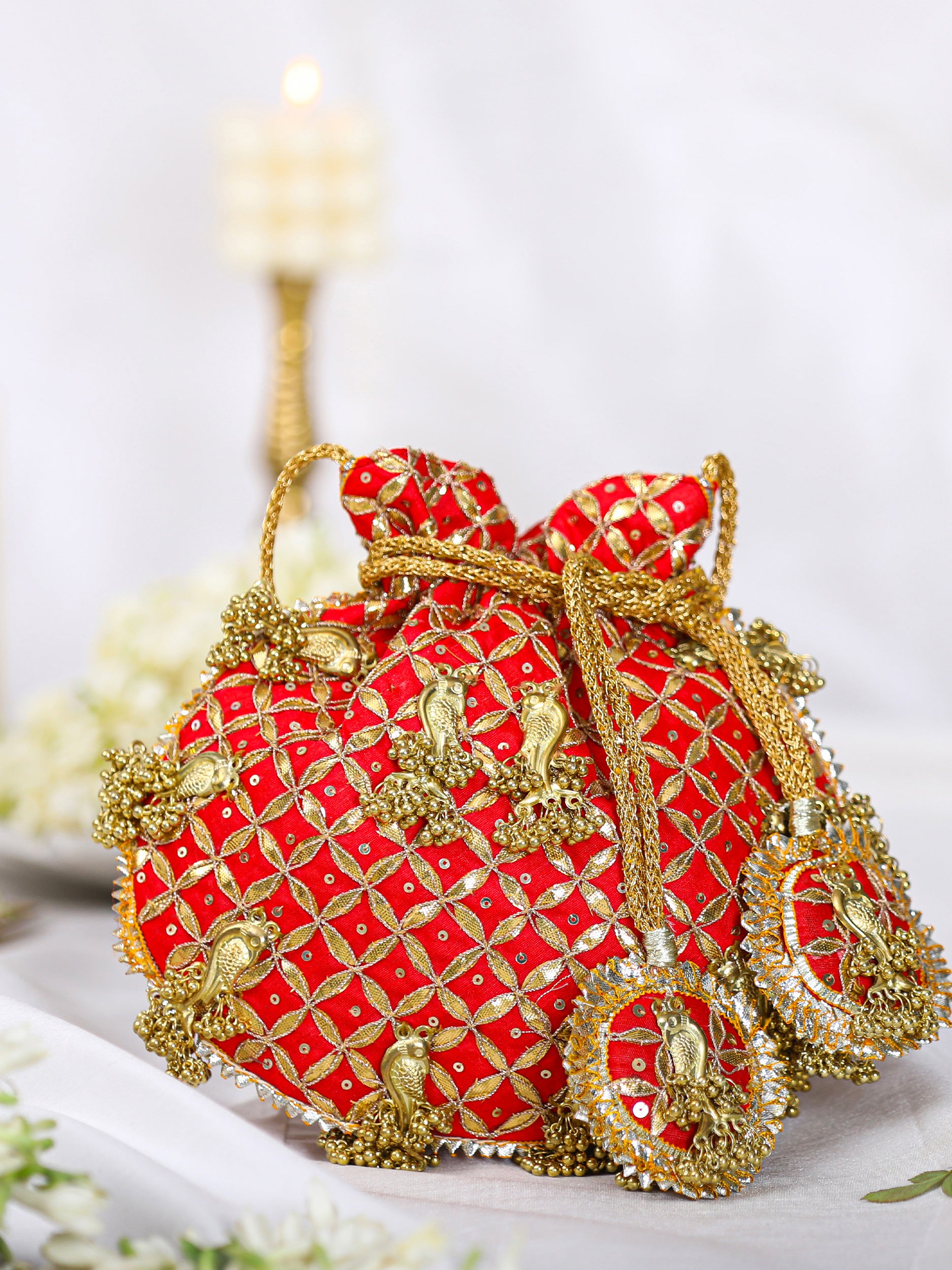 Chetana Red (Potli)