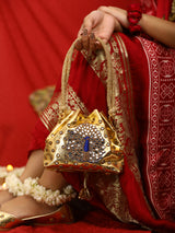 Gold Peacock (Potli)