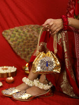 Gold Peacock (Potli)