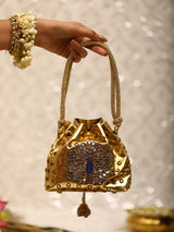 Gold Peacock (Potli)