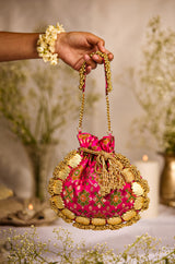 Avika Pink (Potli)