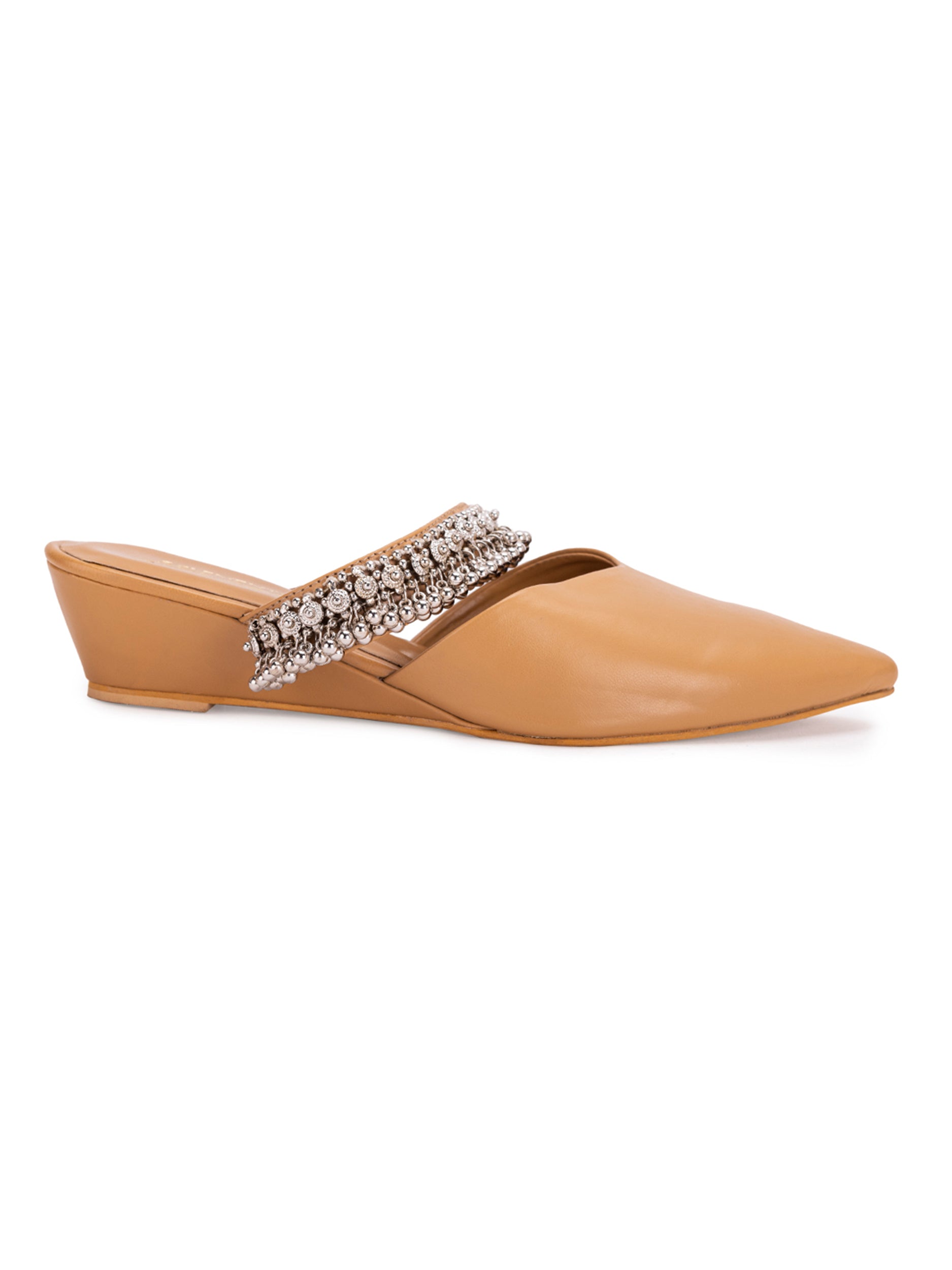 Akali Beige (Mule Heel)