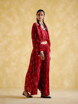 Anasuya Maroon Co Ords