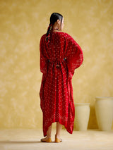 Silvia Red Kaftan