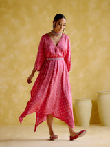 Silvia Pink Kaftan