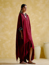 Bhavishya Maroon Co Ords Set