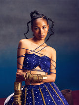 Aparna Blue (Lehenga)