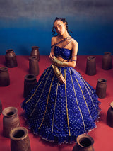 Aparna Blue (Lehenga)