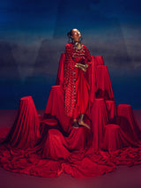 Malini Red (Bandhini)