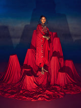 Malini Red (Bandhini)