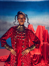 Malini Red (Bandhini)