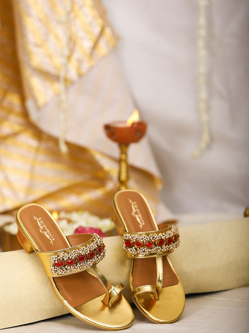 Sadana Gold (Kolhapuri Heel)