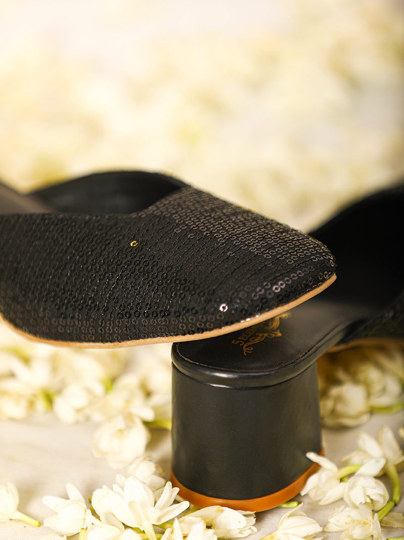 Zia Black Heel