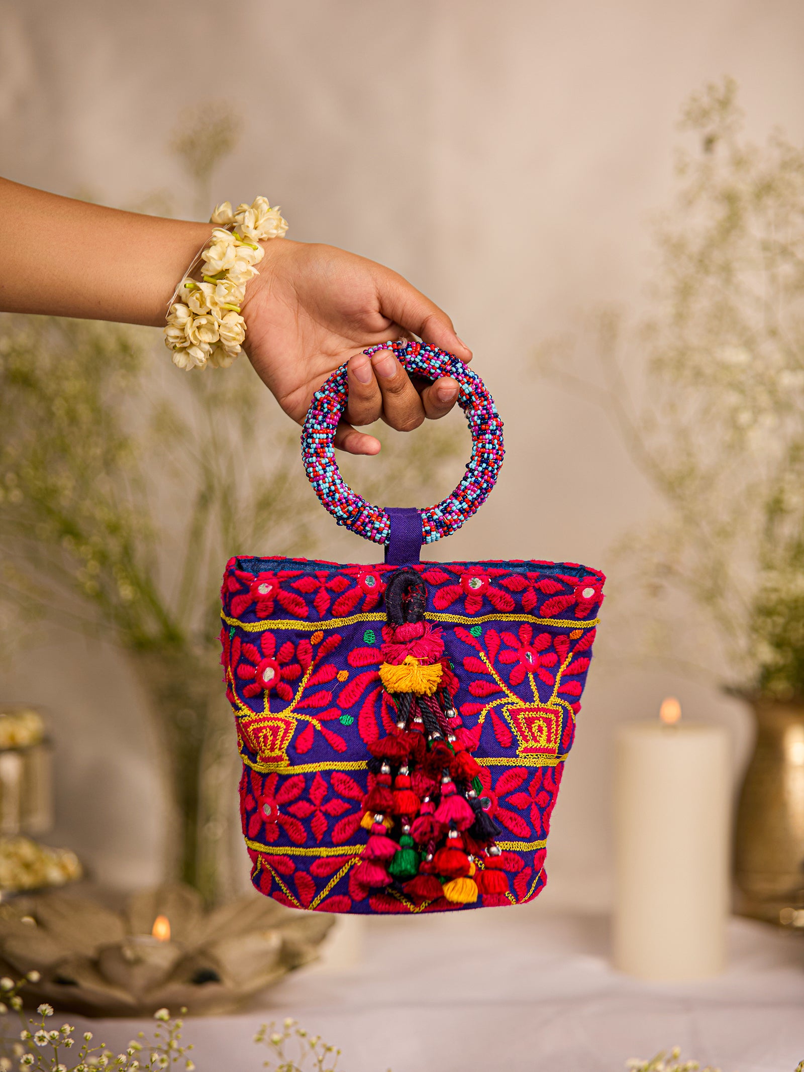Harini metallic (Bag)